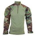 Men's TRU-SPEC Nylon / Cotton 1/4 Zip Tactical Response Combat Shirt