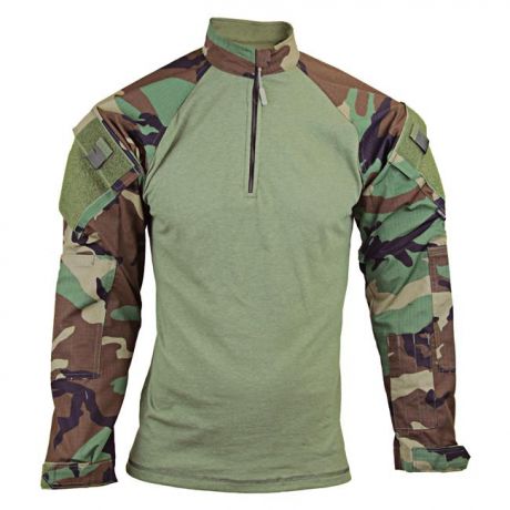 Men's TRU-SPEC Nylon / Cotton 1/4 Zip Tactical Response Combat Shirt Photo