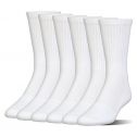 Under Armour Charged Cotton 2.0 Crew Socks - 6 Pack