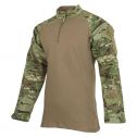 Men's TRU-SPEC Poly / Cotton 1/4 Zip Tactical Response Combat Shirt