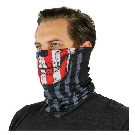 TG Patriot Skull Neck Gaiter TGNCKGTRSKF Photo