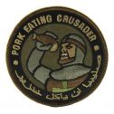 Mil-Spec Monkey Pork Eating Crusader Patch