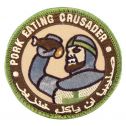 Mil-Spec Monkey Pork Eating Crusader Patch