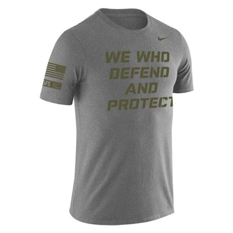 Men's Nike SFS We Who Defend and Protect T-Shirt Photo