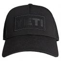 YETI Black on Black Patch Trucker Hat