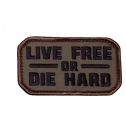 Mil-Spec Monkey Live Free Or Die Hard Patch