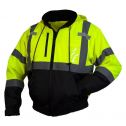 Men's Pyramex HI-Vis Lime Bomber Jacket