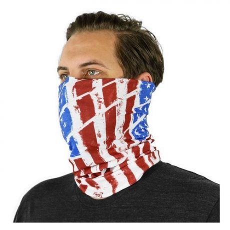 TG Distressed Flag Neck Gaiter Photo