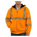 Men's Carhartt Hi-Vis Class 3 Thermal Front Zip Hoodie