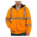 Men's Carhartt Hi-Vis Class 3 Thermal Front Zip Hoodie