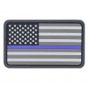 TG Thin Blue Line Flag PVC Patch TBLFLG400