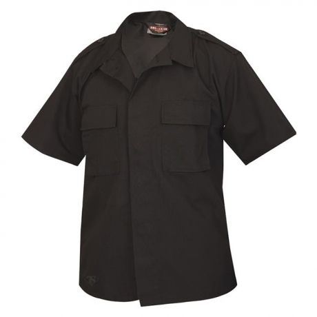 Men's TRU-SPEC Short Sleeve Poly / Cotton Ripstop Tactical Shirt Photo