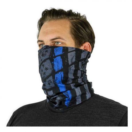 TG Thin Blue Line Neck Gaiter TGNCKGTRTBL Photo