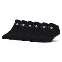 Under Armour Charged Cotton 2.0 No Show Socks - 6 Pack