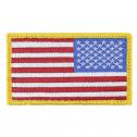 TG American Flag Reversed Patch EMBFLG990R