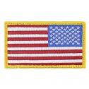 TG American Flag Reversed Patch EMBFLG990R